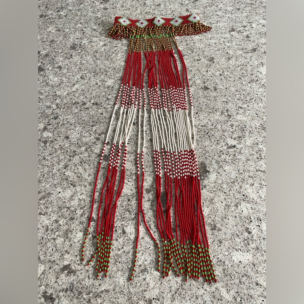 Colorful Beaded Native Necklace